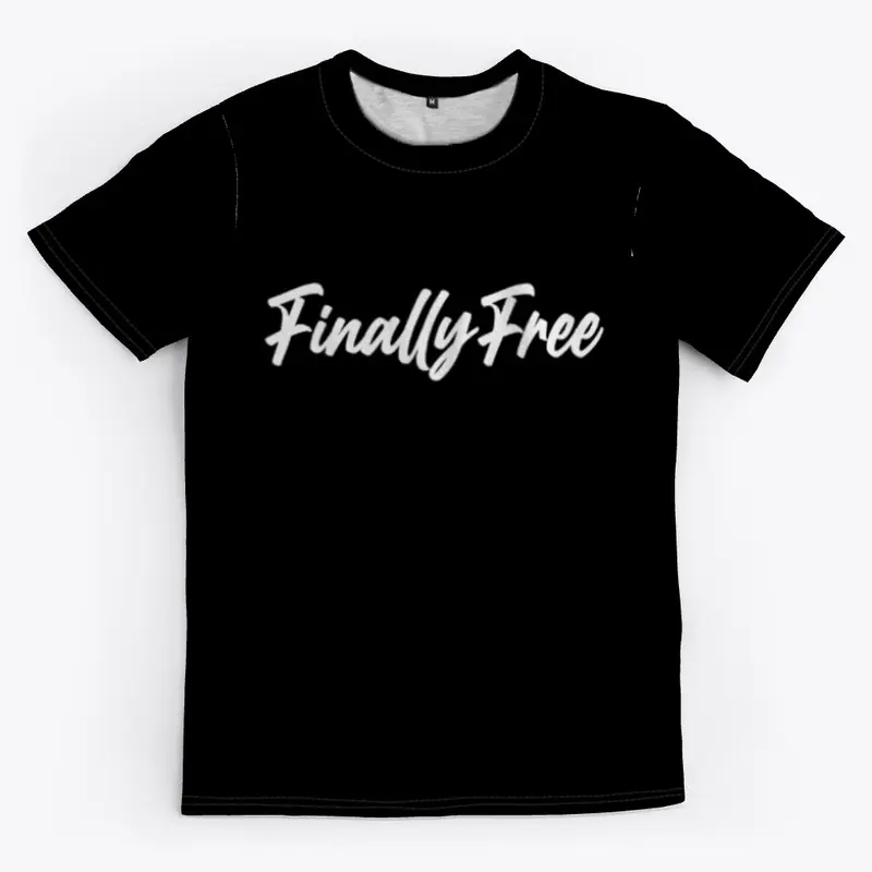 Finally Free (Cursive)