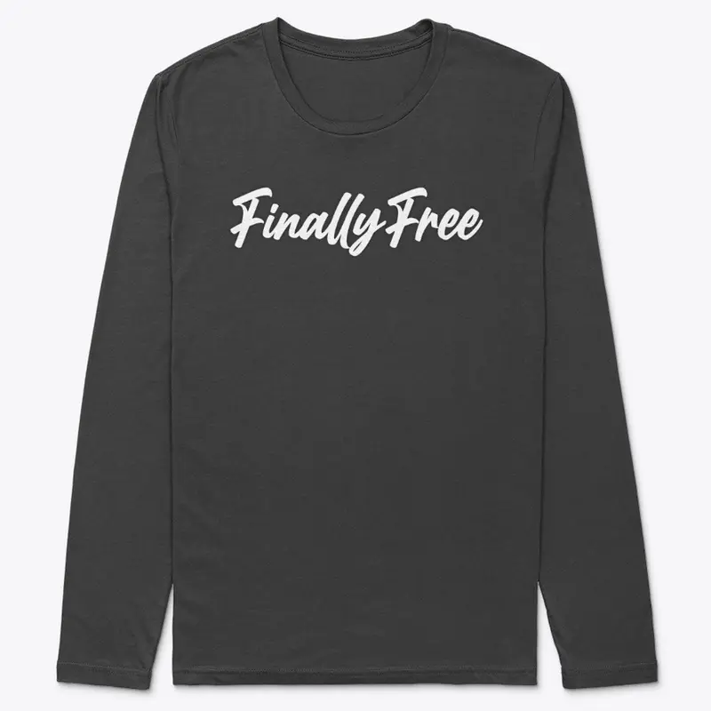 Finally Free (Cursive)